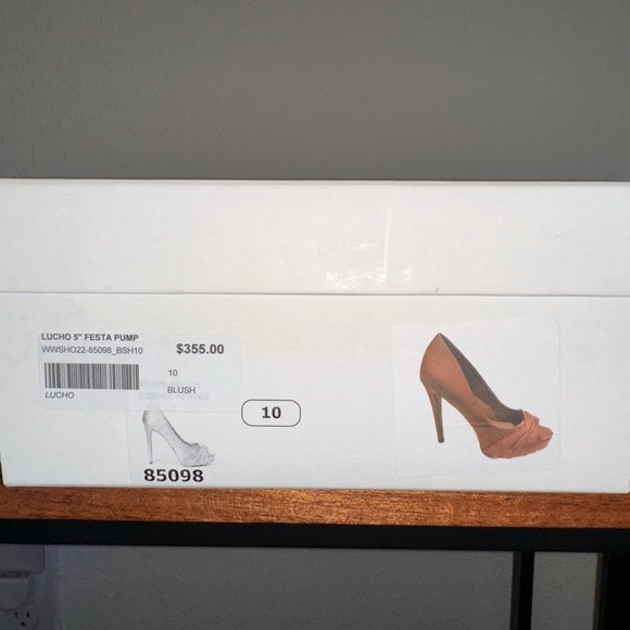 Lucho Satin Platform Heels - Picture 6 of 6